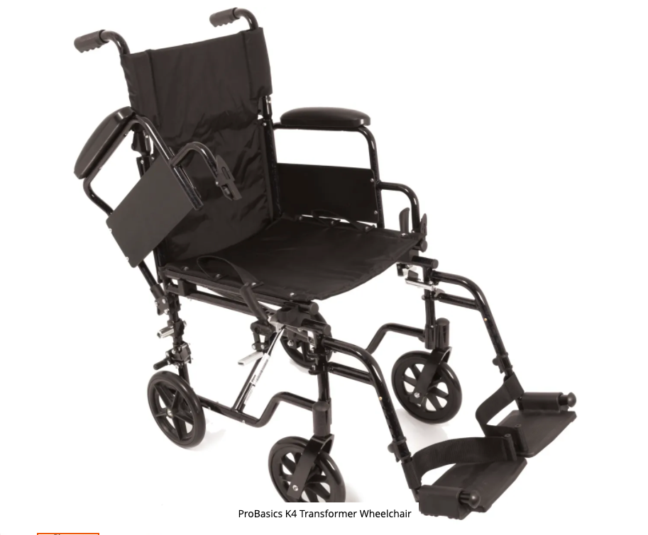 ProBasics K4 Transformer Wheelchair