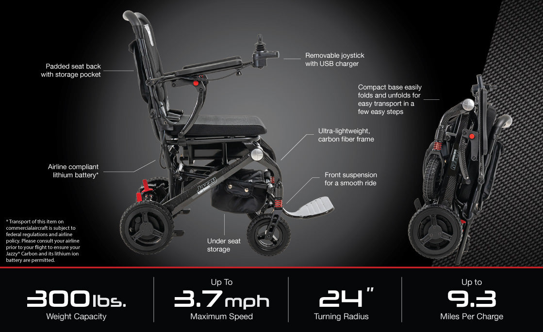 Jazzy® Carbon
